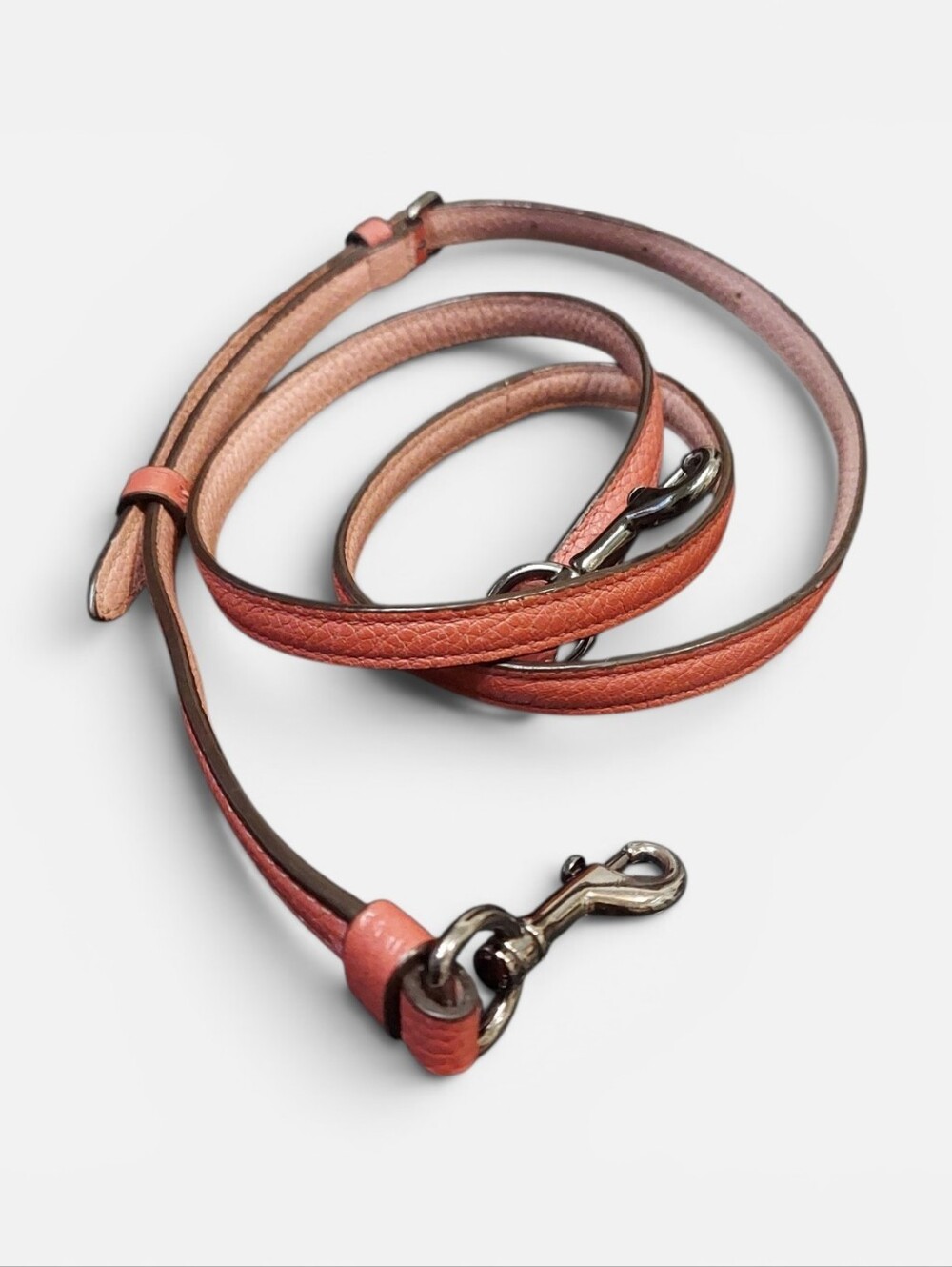 Coach Rose Leather Thin Shoulder Crossbody Strap